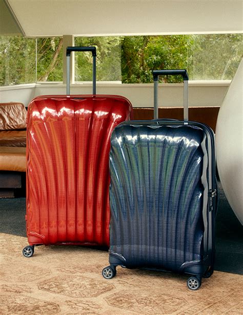 david jones luggage samsonite.